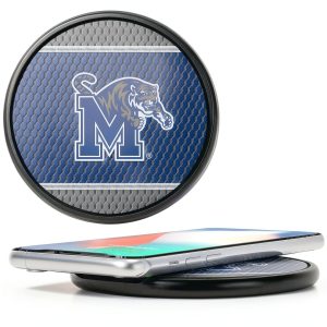 Memphis Tigers Wireless Charger Keyscaper Black USB Cord-0
