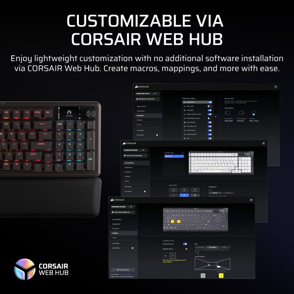 CORSAIR VANGUARD 96 Wireless Mechanical Gaming Keyboard-12