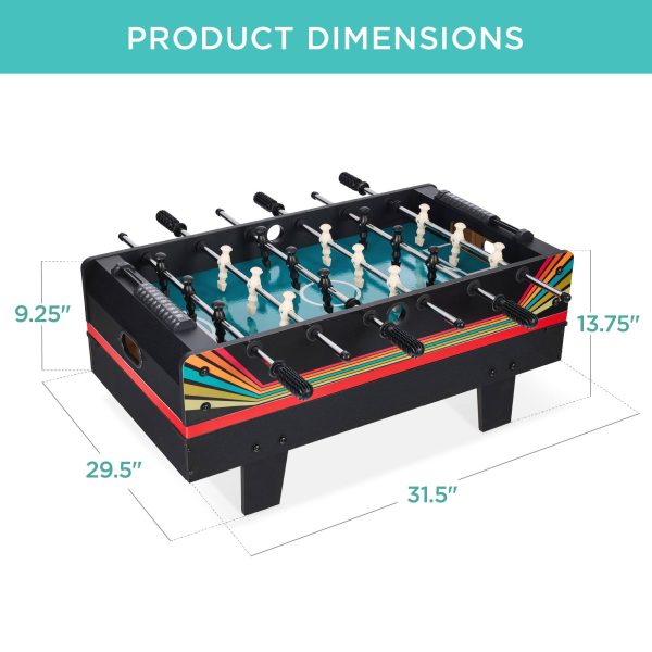 Best Choice 4 in 1 Multi Game Table Arcade Set Family Fun-6