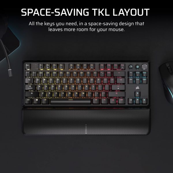 CORSAIR K70 CORE TKL Wireless RGB Mechanical Gaming Keyboard-2