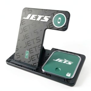Keyscaper New York Jets 3 in 1 Wireless Charger Qi-0