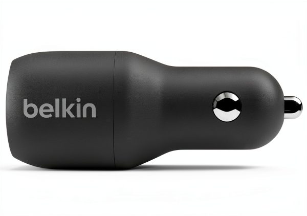 Belkin 36W Car Charger Fast Charging Dual USB-C Ports-1