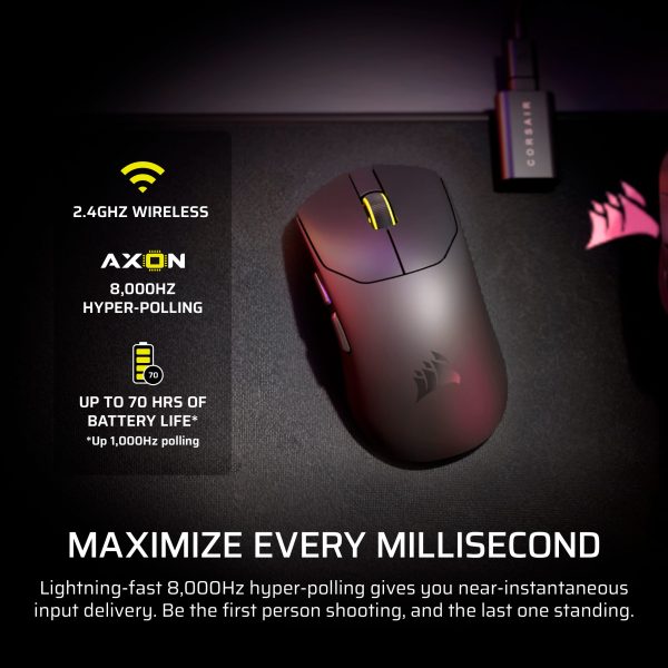 CORSAIR Sabre V2 Pro Wireless FPS Gaming Mouse Black-4