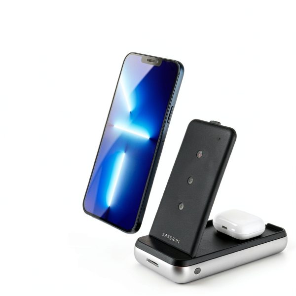 Satechi Wireless Charger Power Stand 3-in-1 Portable Qi-4