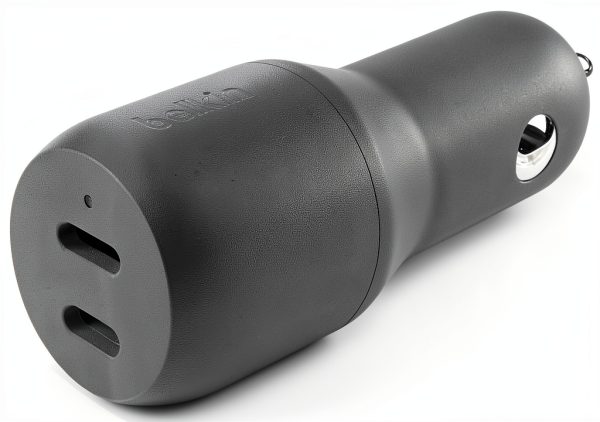 Belkin 36W Car Charger Fast Charging Dual USB-C Ports-0