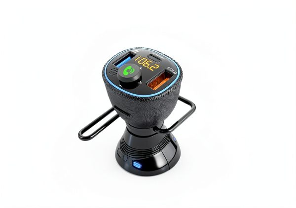 Rexing FM3 Bluetooth FM Transmitter Car Audio Streaming-2