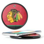 Chicago Blackhawks Stripe Wireless Charger 10W Fan Gear-0