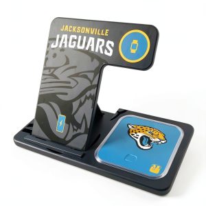 Keyscaper 3 in 1 Wireless Charger Jacksonville Jaguars Qi-0