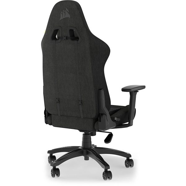CORSAIR TC100 Fabric Gaming Chair Black Ergonomic Adjustable-1