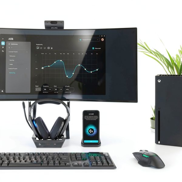 Logitech A50 Wireless Gaming Headset Pro G Graphene Audio-8
