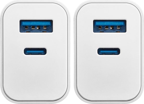 Best Buy essentials 20W Dual Port Wall Charger Kit 2 Pack-7