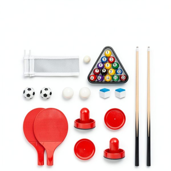Best Choice Products 4 in 1 Multi Game Table Kids Family Fun-5