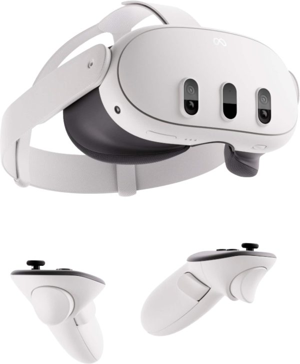 Meta Quest 3 Mixed Reality Headset 512GB Refurbished White-0