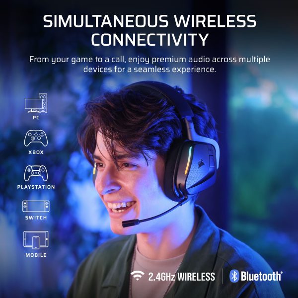 CORSAIR VOID v2 Max Wireless Gaming Headset Xbox PC-1