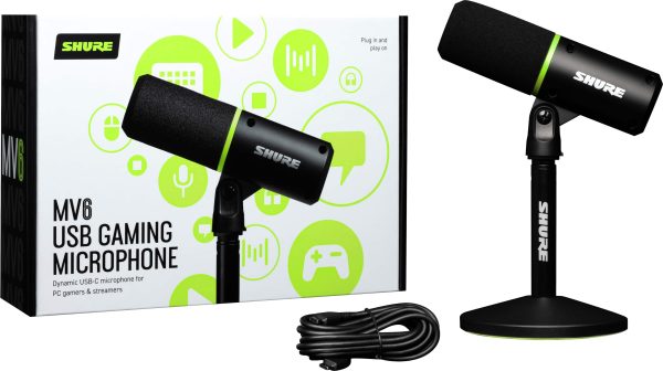 Shure MV6 USB Gaming Microphone Voice Isolation Technology-3