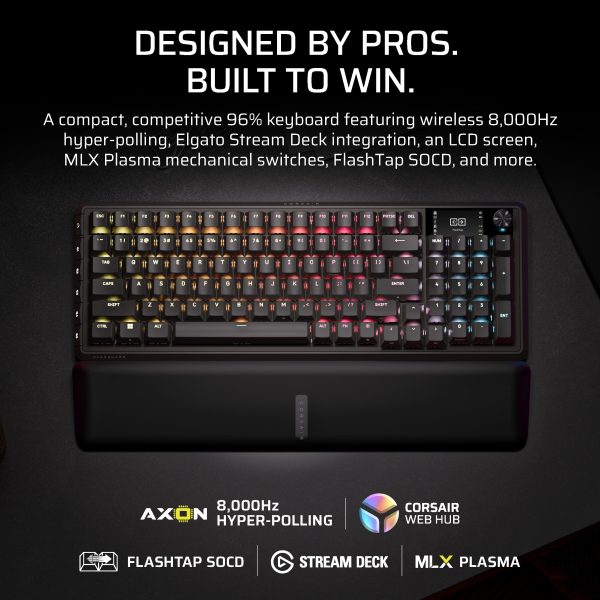 CORSAIR VANGUARD 96 Wireless Mechanical Gaming Keyboard-1