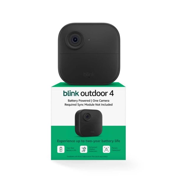 Blink Outdoor 4 Wireless Security Camera 1080p HD Two Year-6