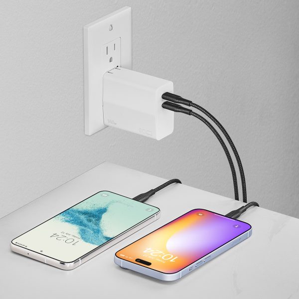 Insignia USB-C to USB-C Braided Charge and Sync Cable 2-Pack-4