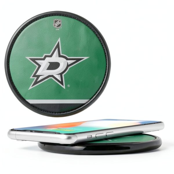 Dallas Stars Stripe Wireless Charger Fan Accessory-0