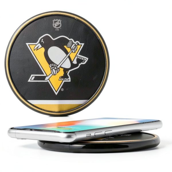 Pittsburgh Penguins Stripe Wireless Charger Officially-0