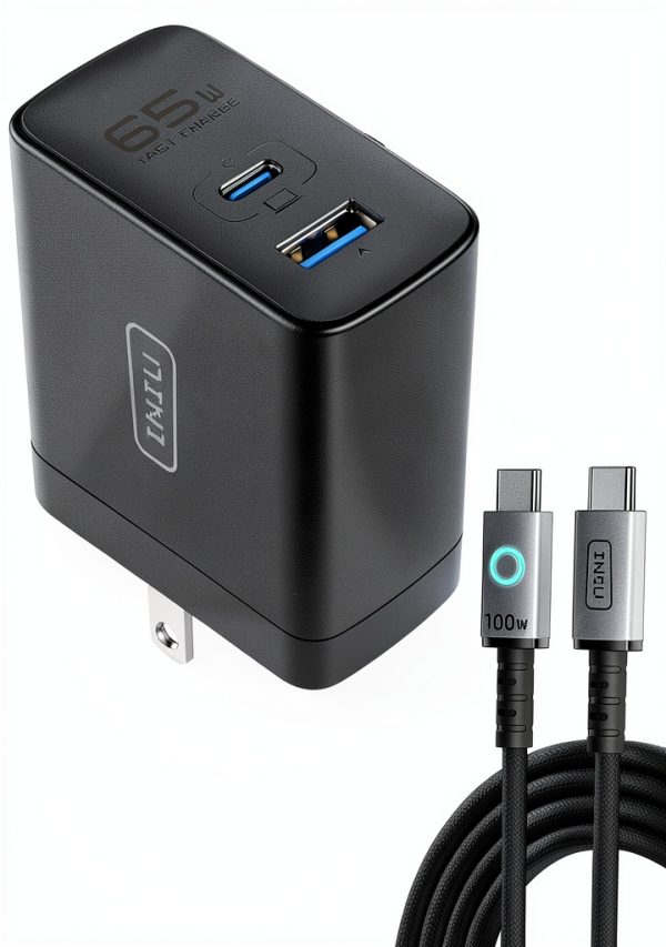 INIU 65W GaN Charger Fast Charge Kit for iPhone 17-0