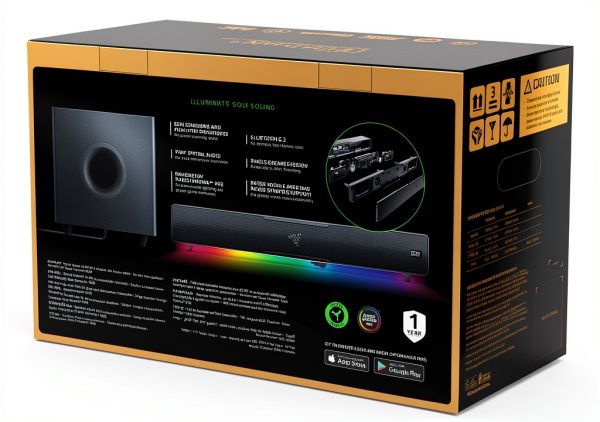 Razer Leviathan V2 2.1 Bluetooth Gaming Speakers RGB-13