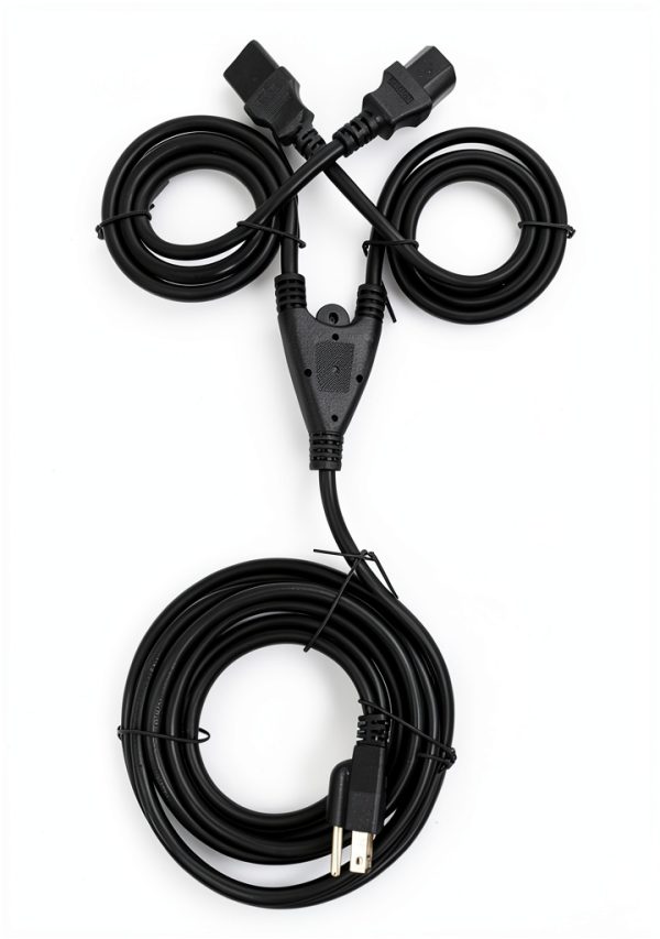 Altec Lansing Power Cord Splitter UL Listed 10FT 3 Prong-0