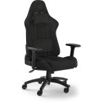 CORSAIR TC100 Fabric Gaming Chair Black Ergonomic Adjustable-0