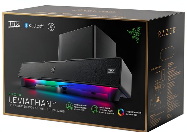 Razer Leviathan V2 2.1 Bluetooth Gaming Speakers RGB-12