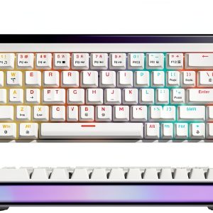 Womier WK68 Pro 65 Mechanical Keyboard RGB Light Box Gaming-0