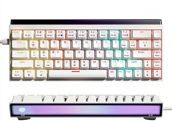 Womier WK68 Pro 65 Mechanical Keyboard RGB Light Box Gaming-0