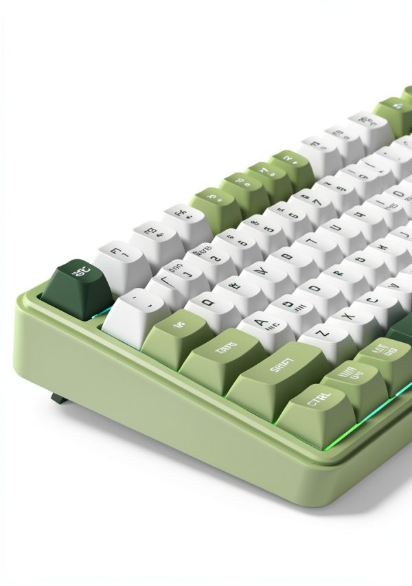 Womier DK75 Wireless Gaming Membrane Keyboard RGB Backlit-3