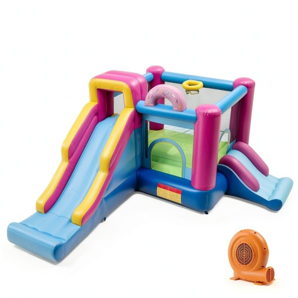 Doughnut Bounce House Premium Inflatable Castle for Kids-9