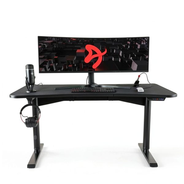 Arozzi Arena Moto Motorized Sit Stand Desk Height Presets-12
