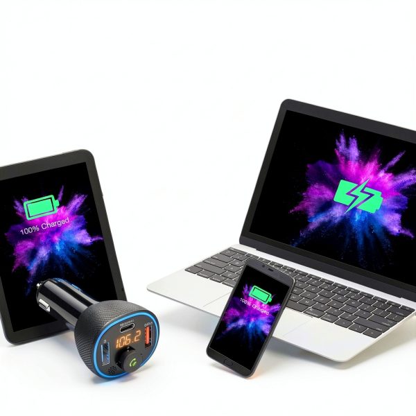 Rexing FM3 Bluetooth FM Transmitter Car Audio Streaming-9