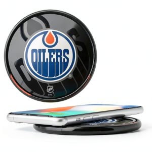Edmonton Oilers Wireless Charger Officially Licensed 10W-0
