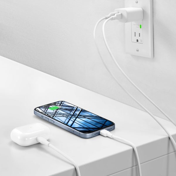 Best Buy essentials 20W Dual Port Wall Charger Kit 2 Pack-2