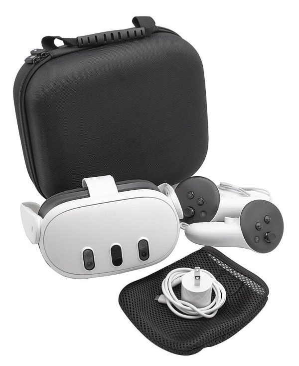 CASEMATIX Meta Quest 3 2 Protective Carrying Case Hardshell-4
