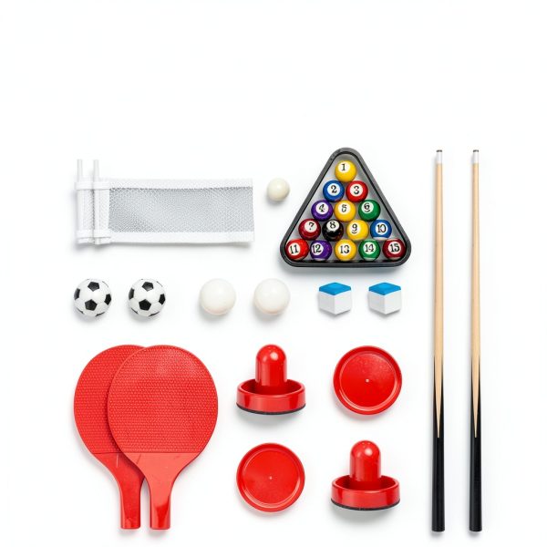 Best Choice 4 in 1 Multi Game Table Arcade Set Family Fun-5