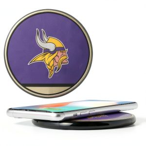 Minnesota Vikings Wireless Phone Charger NFL Fan Gear-0