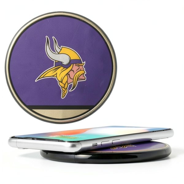 Minnesota Vikings Wireless Phone Charger NFL Fan Gear-0
