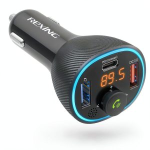 Rexing FM3 Bluetooth FM Transmitter Car Audio Streaming-0