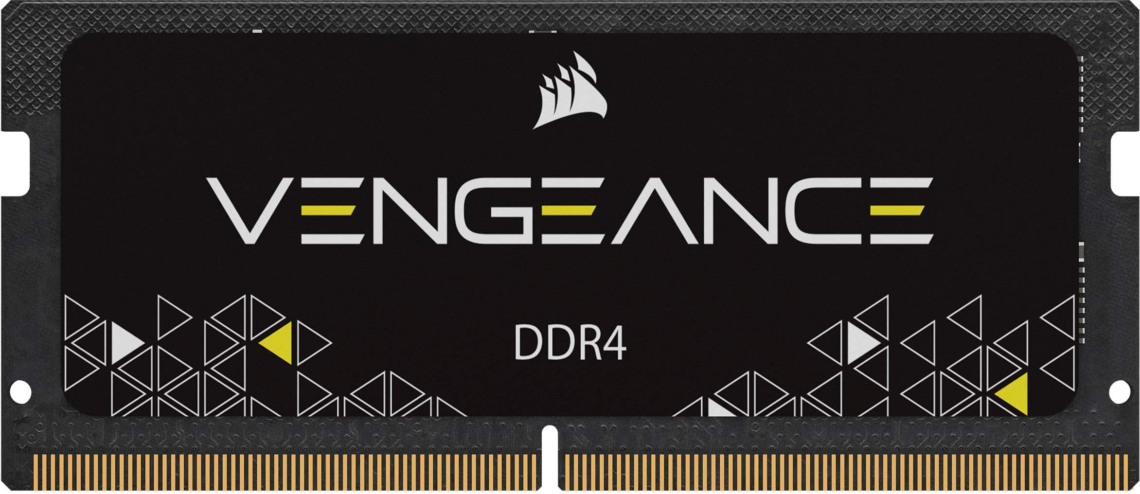 CORSAIR VENGEANCE DDR4 SODIMM memory module installed in a laptop