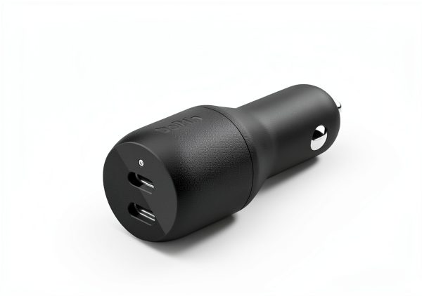 Belkin 36W Car Charger Fast Charging Dual USB-C Ports-3