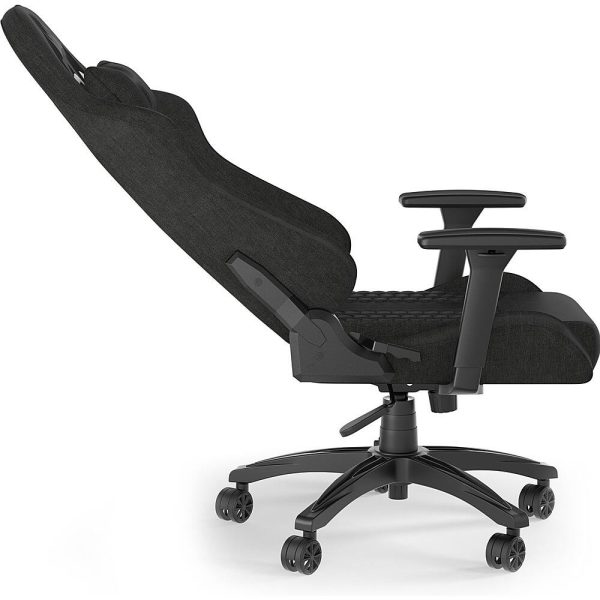 CORSAIR TC100 Fabric Gaming Chair Black Ergonomic Adjustable-6