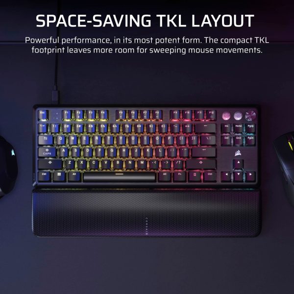 Corsair K70 PRO TKL Gaming Keyboard Rapid Trigger-2