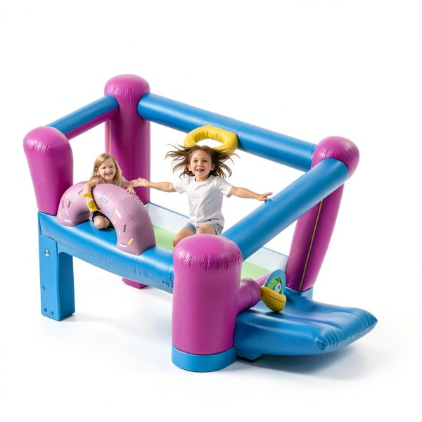 Doughnut Bounce House Inflatable Castle Kids Play Area-3