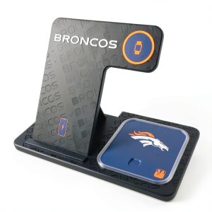 Denver Broncos 3 in 1 Wireless Charger Keyscaper Qi-0