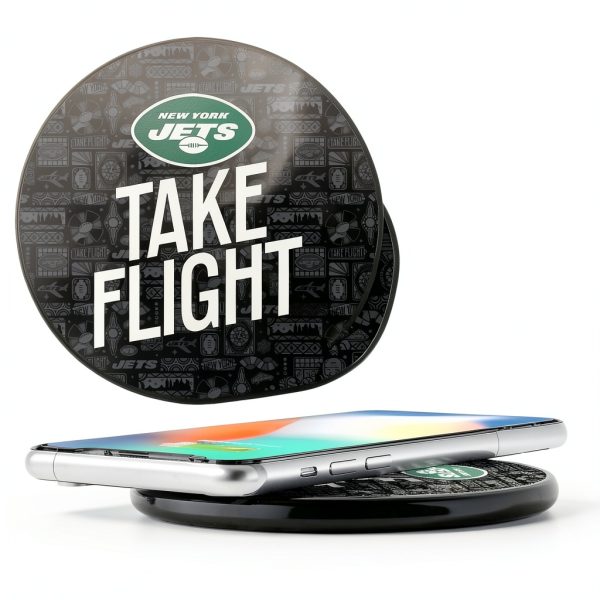 Keyscaper New York Jets Wireless Charger 9V Licensed-0