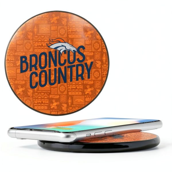 Keyscaper Denver Broncos Wireless Charger 9V Illustrated-0